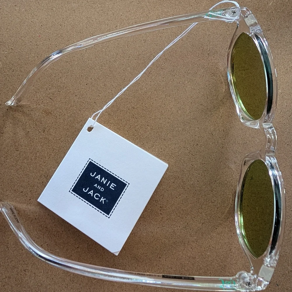 Janie and Jack Clear Frame Sunglasses NWT